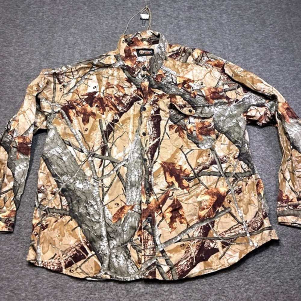 Outfitters Ridge Camo Shirt Fusion 3D Men Size‎ 3XL Hunting Elk Deer Whitetail